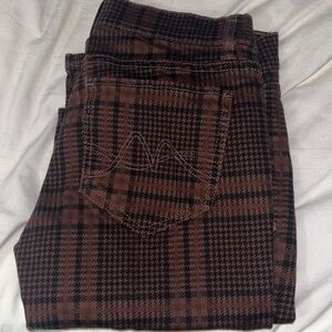 Ny&co skinny plaid jeans